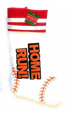 Good Old Values 1870015 Sports Felt Applique 18in Stocking Baseball