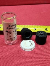 Vintage 1/24 SPECIALTY RACING TIRES 38 Black Pr 3/32 X .770 SLOT CAR Wheels NOS