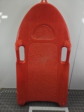 Vtg Ziffco Ziffy-Whomper Sled Red Plastic Toboggan Fast Very Fast