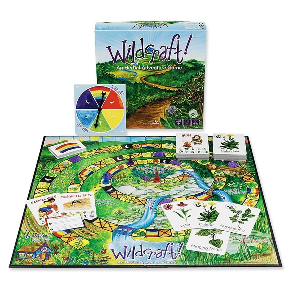 Wildcraft! Herbal Adventure Cooperative Board Game Learn family Game Plant Guide - Image 4 of 4