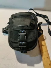 Samsonite Journey Camera Case Pouch Carrying Storage Sack Black Many Pockets