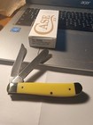 case 00029 yellow synithetic smooth mini trapper — photo 3