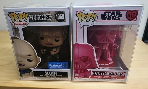 Funko POP! Movies: The Goonies - Sloth #1069 Darth Vader #417 Brand New