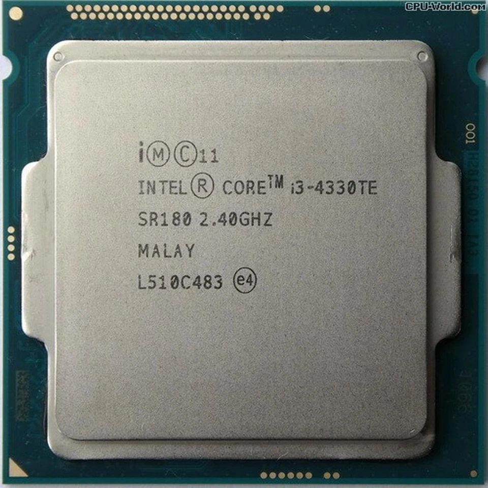 Intel Core I3 4330TE LGA1150 LGA 1150 SR180 CPU Processor 2,40GHZ 2C/4T Tray - Image 3 of 4