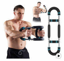 HOTWAVE Twister Arm Exerciser,Adjustable Spring Workout Bar, Fore