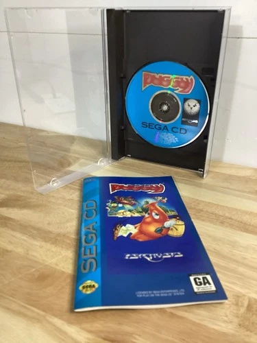 Puggsy Sega CD CIB Complete w/ Reg Card TESTED
