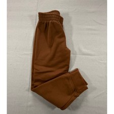 Nike Kids Sportswear Club Fleece Joggers Brown Sweatpants Size 6 5-6 Years 1704