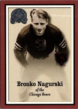 2000 Fleer Greats of the Game #85 Bronko Nagurski