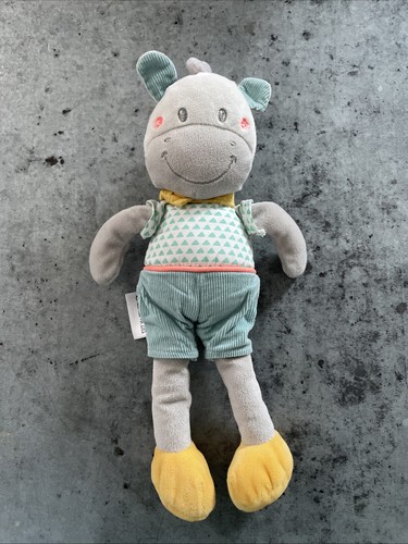 doudou peluche zèbre Âne