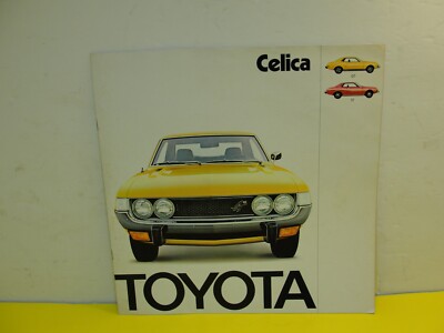 1974 Toyota Celica GT ST Sales Brochure | eBay
