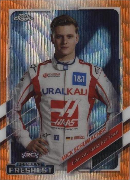 2021 TOPPS CHROME F1 Mick Schumacher Rookie Card /399 PSA 10 EUR 90,00 - DE