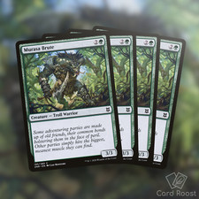 MTG x4 Murasa Brute 195/280 Zendikar Rising ZNR Playset