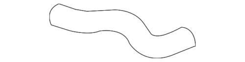 Manguera del radiador para Ford Explorer Mountaineer 2002-2005 (N/P 1L2Z-8286-BA)