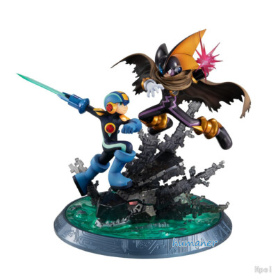 MegaHouse Game Characters Collection DX Rockman EXE & Forte EXE Figure Authentic