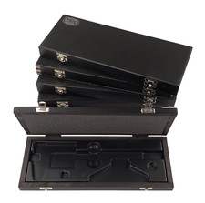 6x Mauser Holz Etui Klapp Box passend für 150er Meßschieber Aufbewahrung