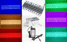 LEDUPDATES 20ft Storefront Multi-Color LED LIGHT RGB 5050 + remote & UL Power