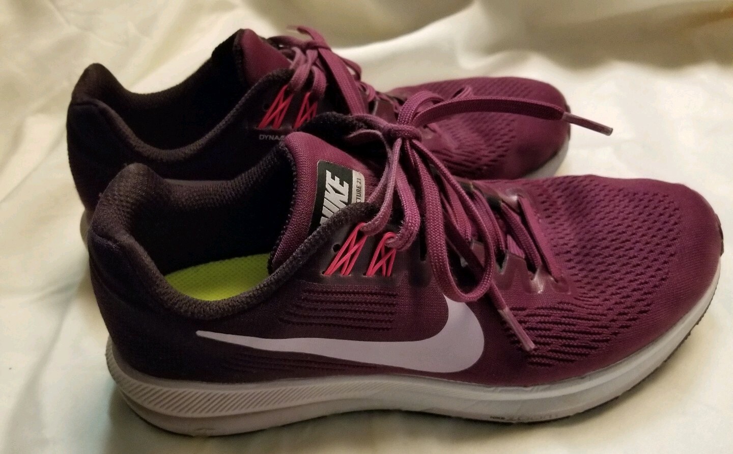 Nike Women\u0026#039;s Air Zoom 21 Running Shoe Burgundy Size 7.5 US 38.5 EUR |  eBay