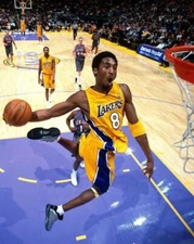 Kobe Bryant Jump Playing 8x10 Picture Celebrity Print