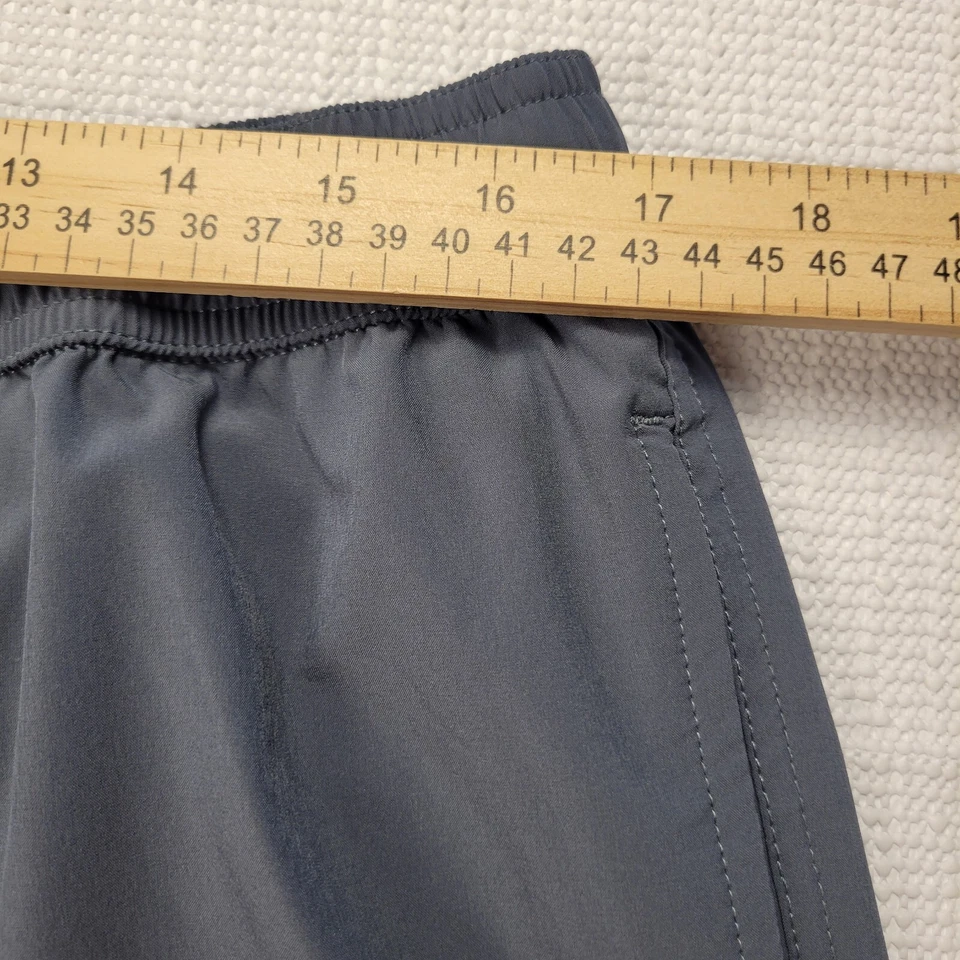 Pantalones Cortos Atléticos Bamboo Ave Performance Forrados Para Hombre Talla XL Gris Cordón Foto 4 de 4