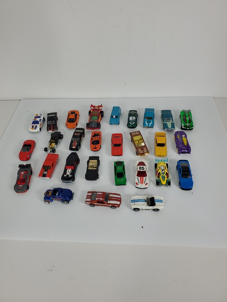 Lot Of 28 Hotwheels Cars Used