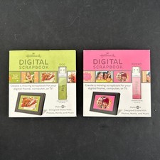 Lot of 2 Hallmark Digital Scrapbook USB Drive FRIEND  DOG Photos Words Music
