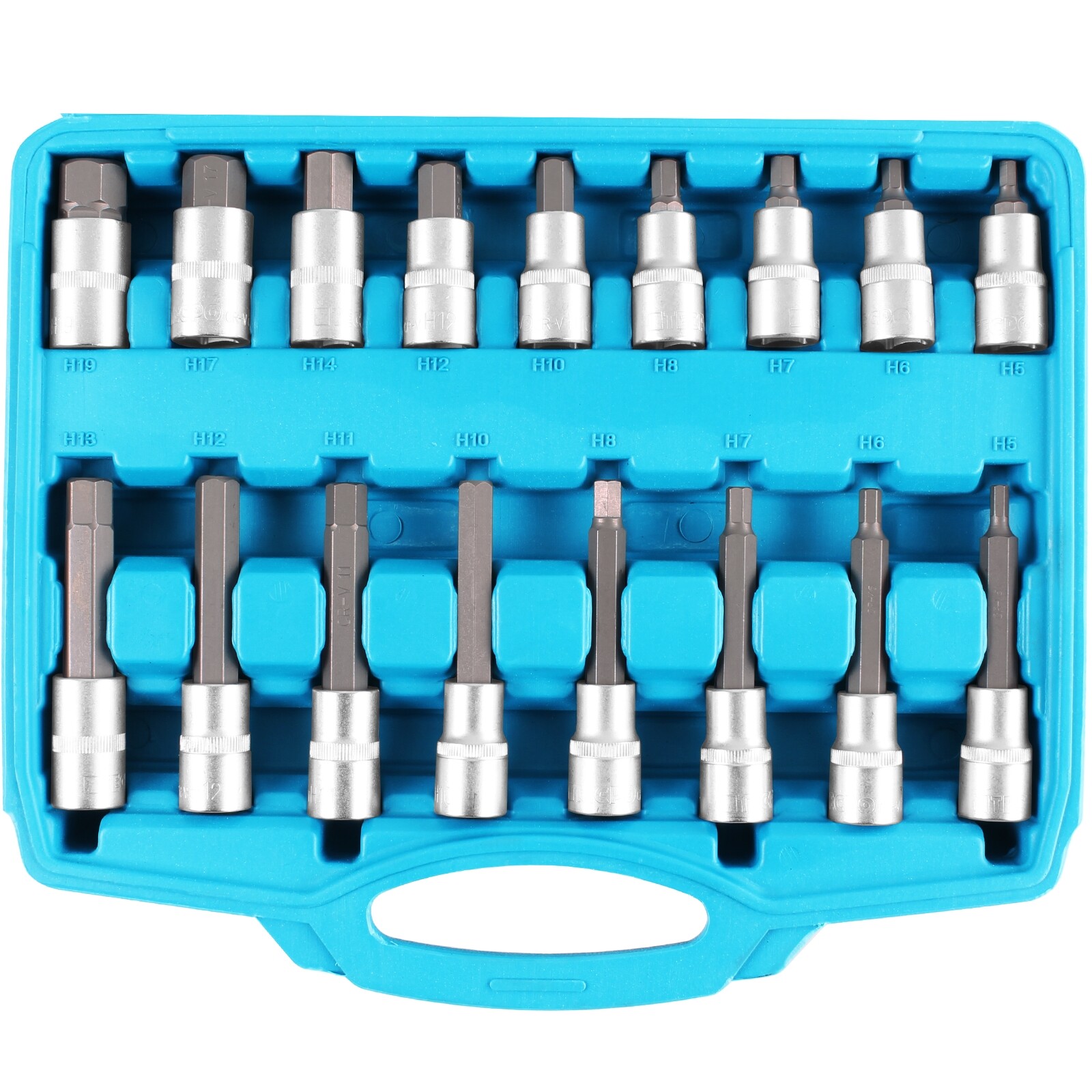 05.090.79 SET 20 CHIAVI A BUSSOLA PER RIMOZIONE DADI ANTIFURTO VW SPIN MARCO TOOLS - Foto 8