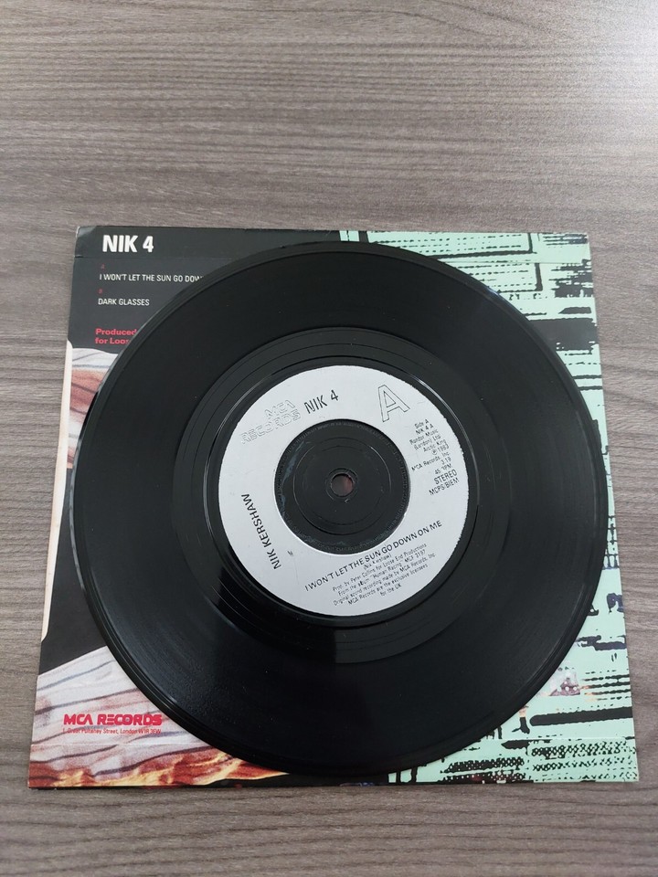 NIK KERSHAW i won't let the sun go down on me 7" VINYL RECORD NIK 4 eBay