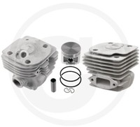 Zylinder Kolben FüR Motor KettensäGe 372 Ø 50 Mm Husqvarna 503 626473