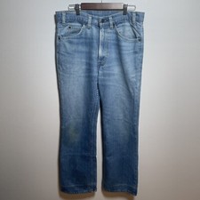 Vintage Levi's 517 Orange Tab Flare Jeans 33x28.5 Made in USA - 80s High Waisted