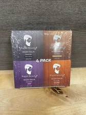 Rapid Beard Travel Kit 4 Pack Beard Balm Brand New