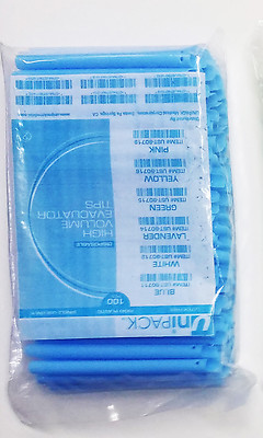 EVACUATION HVE VENTED UNVENTED COMBO DENTAL EVACUATOR SUCTION TIPS up to 2000