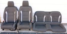 2016-2024 Chevy Camaro Lt1 Cloth Seats Black Grey Full Set Lh Rh Front Rear