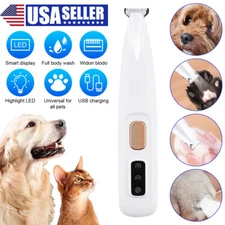 Pet Paw Fur Trimmer Cat Dog Foot Hair Trimmer Battery Operated Pets Hair Trimmer