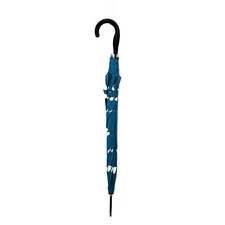 Stick umbrella  103 cm with black handle fibreglass pole with butterfly motif