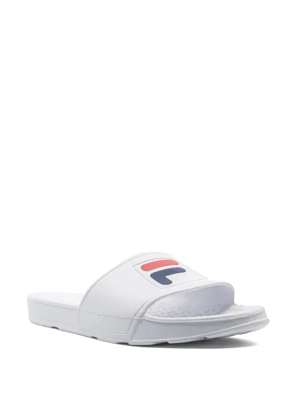 Fila sandals mens best sale white