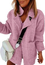 Women Sweater Blazer Cardigan Oversized Open Front Coatigan Fall Knit Jacket Out