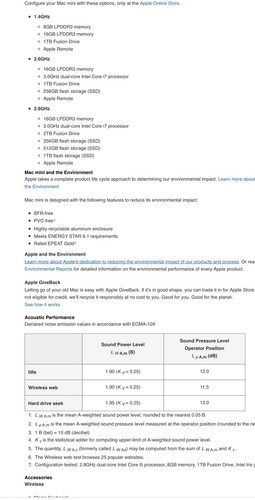 Apple Mac mini A1347 Desktop - MGEN2B/A (October, 2014) - Picture 7 of 7
