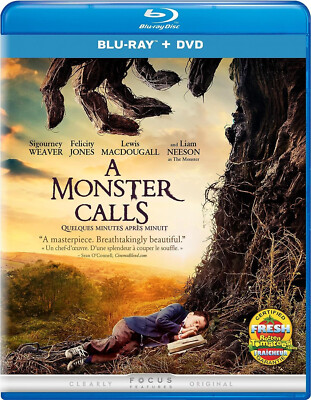 A monster calls/ Quelques minutes après minuit (Blu-Ray/DVD) with slipcover
