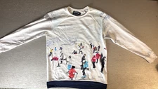 Vilbrequin x Massimo Vitali Ski Men's Cotton Sweatshirt Ltd Ed 031/299 Size M