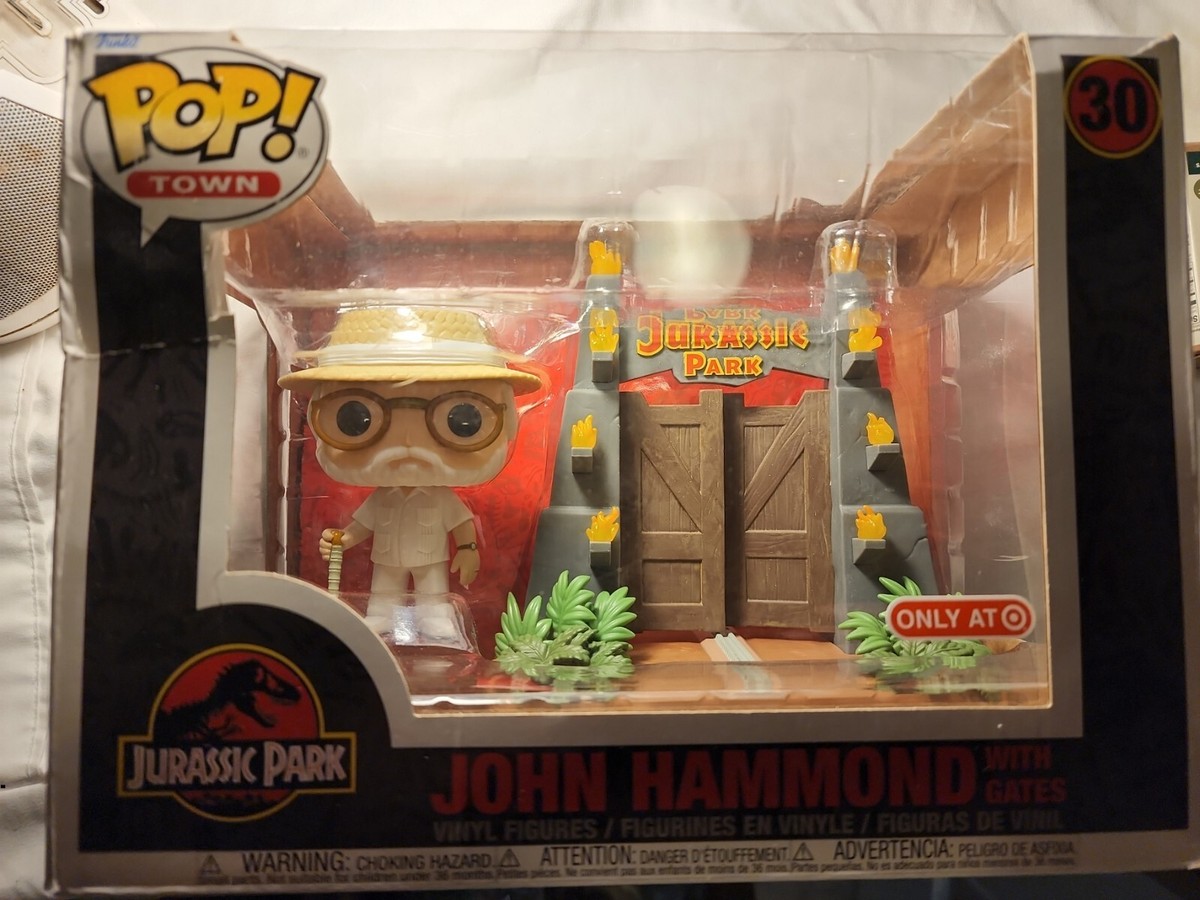Funko Pop! Town JOHN HAMMOND WITH GATES #30 Jurassic Park Target