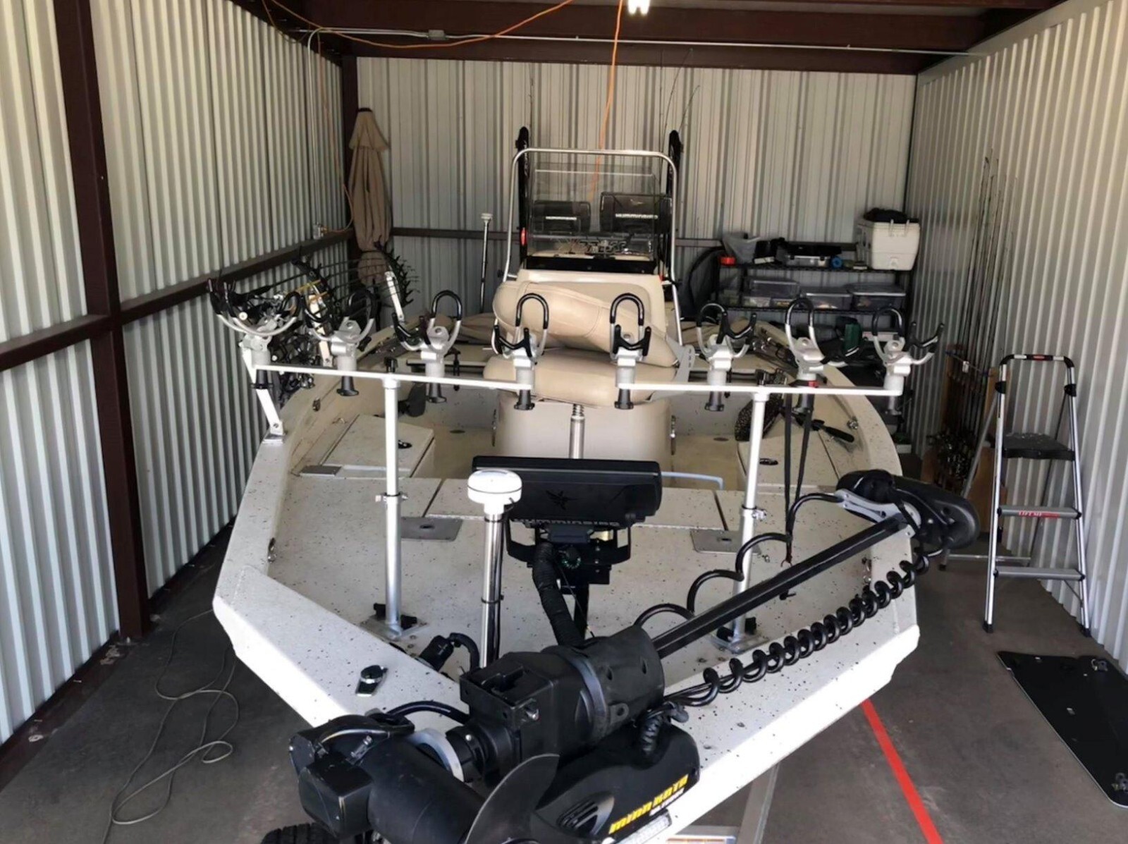 Aluminum Fishing Rod Holder Spider Rigging Crappie Trolling/Drift