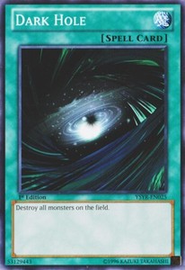 Dark Hole - YSYR-EN025 - Common - Unlimited Edition x3 - Near Mint