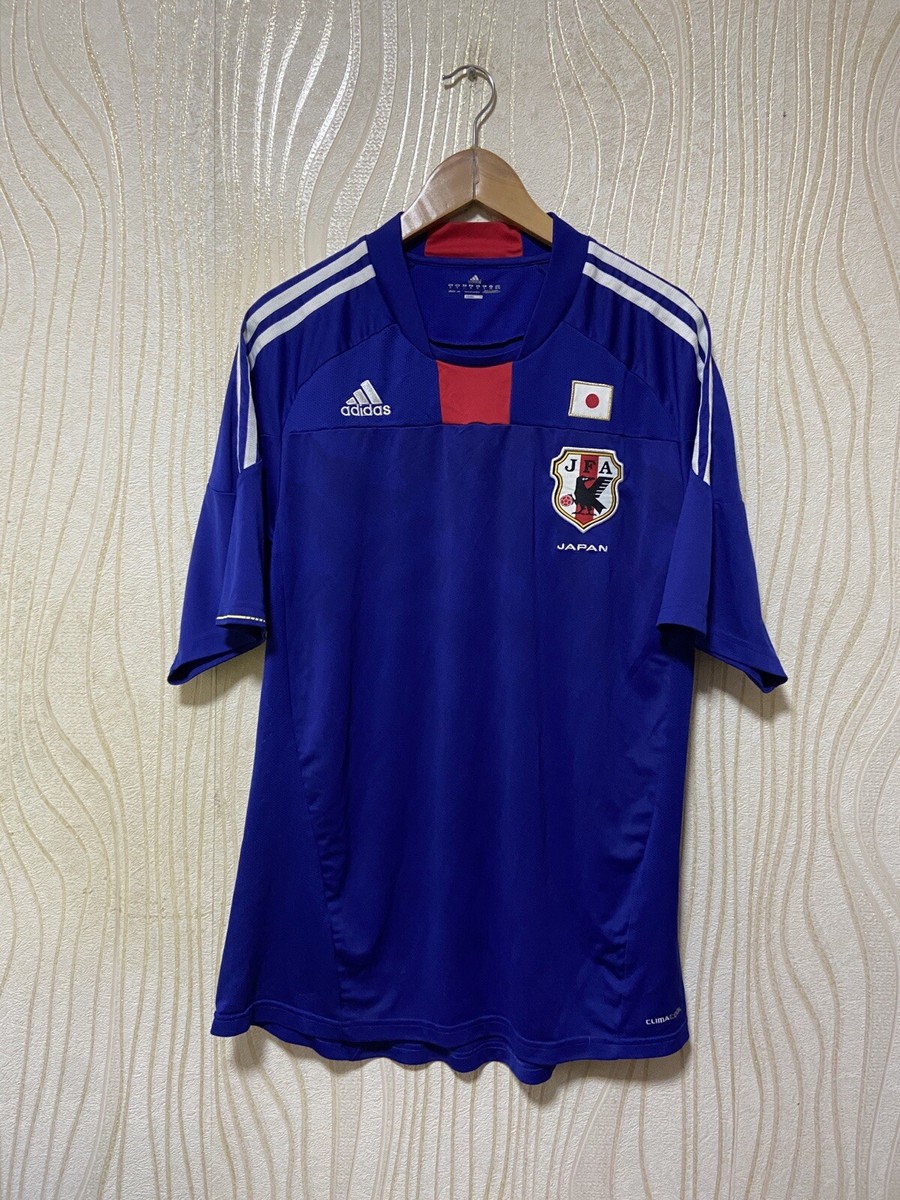 JAPAN 2010 2011 HOME FOOTBALL SHIRT SOCCER JERSEY ADIDAS JAPAN 2010 2011 HOME FOOTBALL SHIRT SOCCER JERSEY ADIDAS