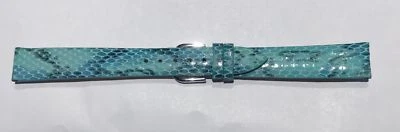Bracelet de montre 10, 12, 14 et 16 mm cuir type serpent band - Photo 1/2