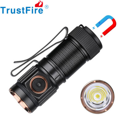TrustFire 1000 Lumen LED Taschenlampe magnetisch wiederaufladbar 5 Modi Lampe DE