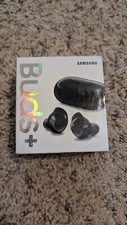 Samsung Galaxy Buds PLUS Wireless Bluetooth Earbud Headphone Black SM-R175 Read