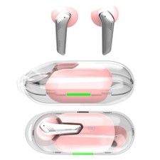 Wireless Earbuds, Bluetooth 5.3 Earbuds Stereo Bass, in-Ear Noise Cancelling Mic