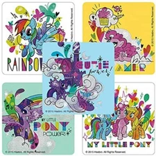 10 My Little Pony Power Stickers Party Favors Teacher Supply Rainbow Dash