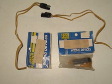 Two 2 2-way Flat Trailer Wire Connectors Approx. 18 Long 60976-1 Two 2 2-way Flat Trailer Wire Connectors Approx. 18 Long 60976-1
