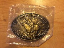 NRA Whittington Center "WHERE FRONTIER SPIRIT LIVES" Belt Buckle "Price Reduced"